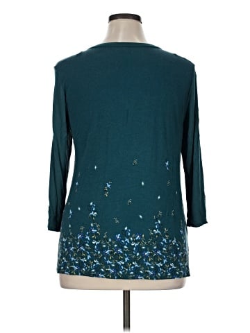 Croft & Barrow 3/4 Sleeve Blouse (view 2)