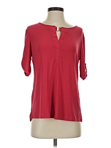 Perseption Concept Short Sleeve Blouse (view 1)