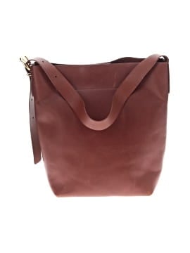 Madewell The Essential Bucket Tote in Leather (view 1)