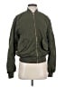 H&M 100% Polyester Green Jacket Size 2 - photo 1
