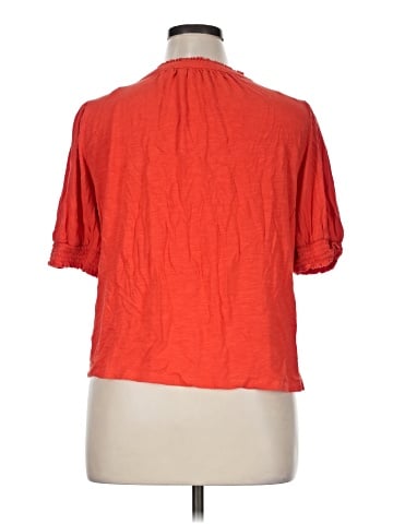 Lands' End Short Sleeve Blouse (view 2)
