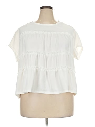 Love Short Sleeve Blouse (view 1)