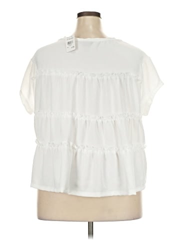 Love Short Sleeve Blouse (view 2)