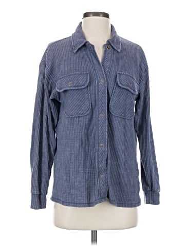 Rewind Long Sleeve Button-Down Shirt (view 1)