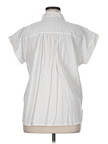 Ann Taylor LOFT Outlet Short Sleeve Blouse (view 2)