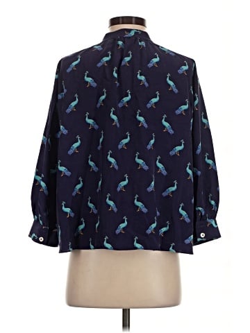 Kate Spade New York 3/4 Sleeve Silk Top (view 2)