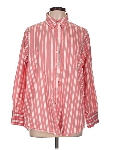 Zara Long Sleeve Button-Down Shirt (view 1)