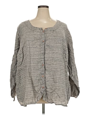 Flax Long Sleeve Blouse (view 1)