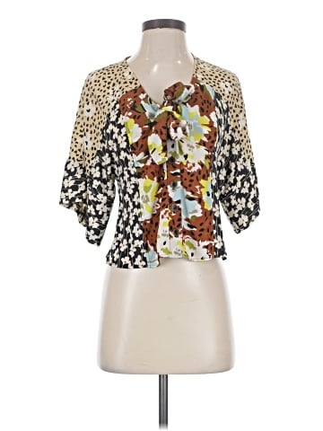 CAbi Short Sleeve Blouse (view 1)