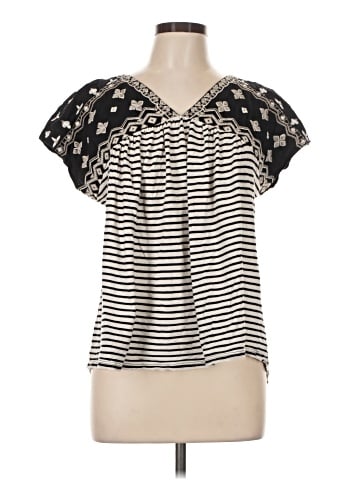 Lucky Brand Short Sleeve Blouse (view 1)