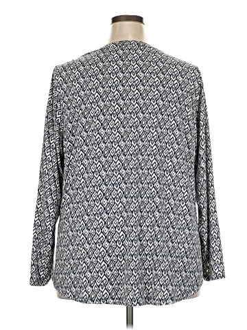 Roz & Ali 3/4 Sleeve Blouse (view 2)