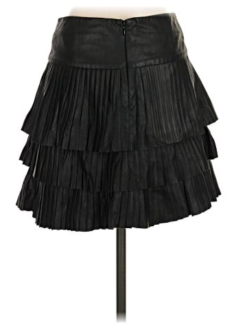 Scoop NYC Leather Skirt (view 2)