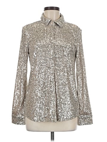 Cable & Gauge Long Sleeve Blouse (view 1)