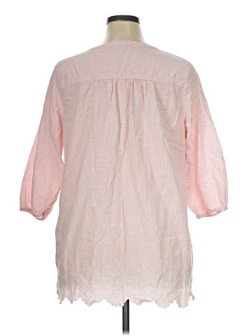 Croft & Barrow 3/4 Sleeve Blouse (view 2)