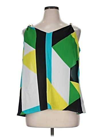 Worthington Sleeveless Blouse (view 1)