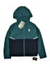 Spyder 100% Polyester Color Block Teal Track Jacket Size 8 - photo 1