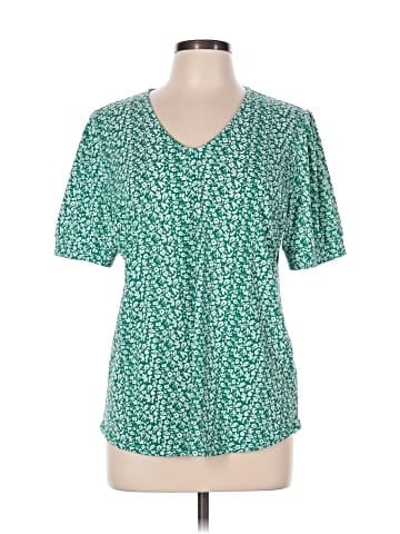 Adrianna Papell Short Sleeve Blouse (view 1)