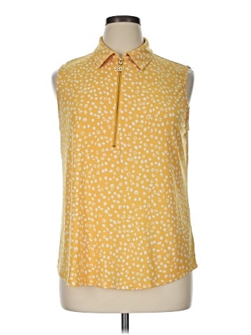 Anne Klein Sleeveless Blouse (view 1)