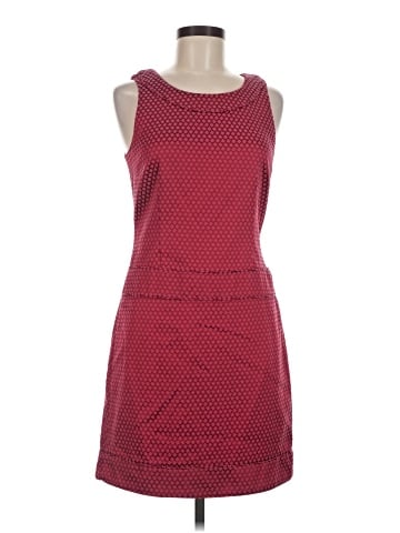 Pink Tartan Casual Dress (view 1)
