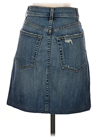 Nili Lotan Denim Skirt (view 2)