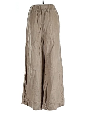 Madewell Linen-Blend Huston Pull-On Crop Pants (view 2)