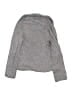 Old Navy 100% Polyester Chevron-herringbone Gray Jacket Size 10 - 12 - photo 2