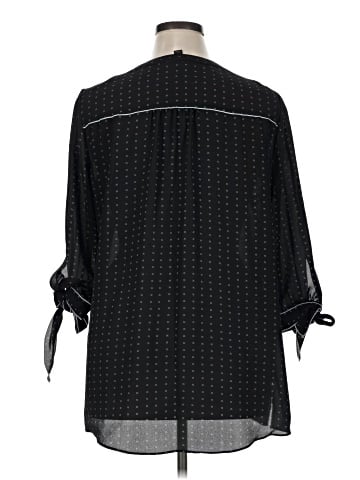 Worthington 3/4 Sleeve Blouse (view 2)