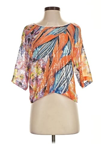 Clover Canyon Short Sleeve Blouse (view 1)