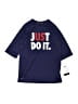 Nike 100% Polyester Blue Active T-Shirt Size L (kids) - photo 1