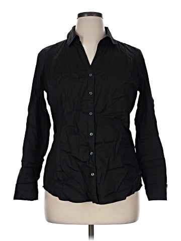 Express Long Sleeve Button-Down Shirt (view 1)