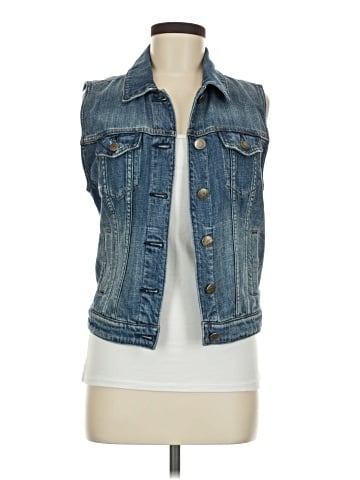 J.Crew Denim Vest (view 1)
