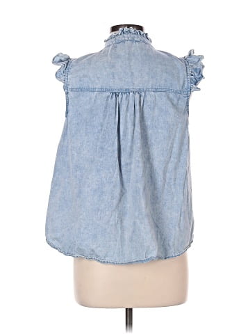 Entro Sleeveless Button-Down Shirt (view 2)