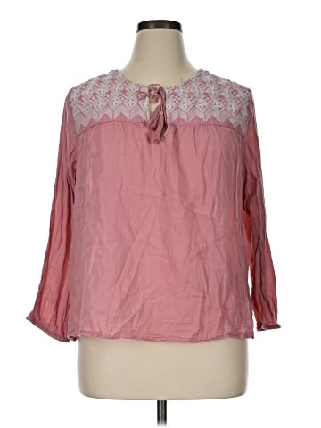 Old Navy 3/4 Sleeve Blouse (view 1)