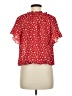 Max Studio 100% Polyester Red Short Sleeve Blouse Size M - photo 2