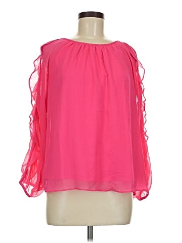 1.State 3/4 Sleeve Blouse (view 1)