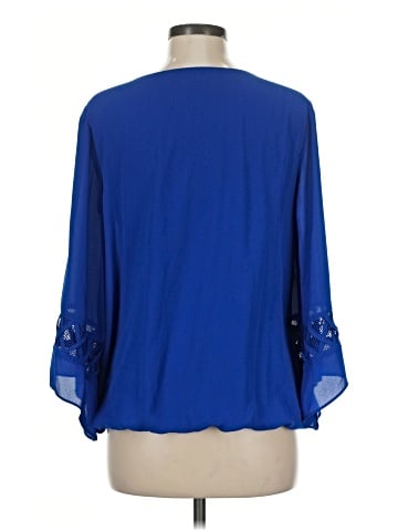AB Studio 3/4 Sleeve Blouse (view 2)