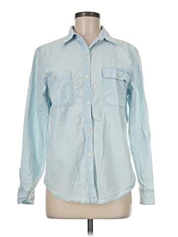 Lauren Jeans Co. Long Sleeve Button-Down Shirt (view 1)