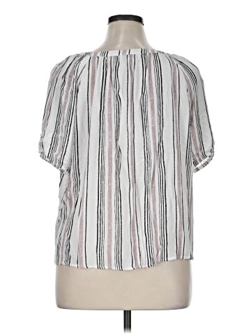 AB Studio Short Sleeve Blouse (view 2)