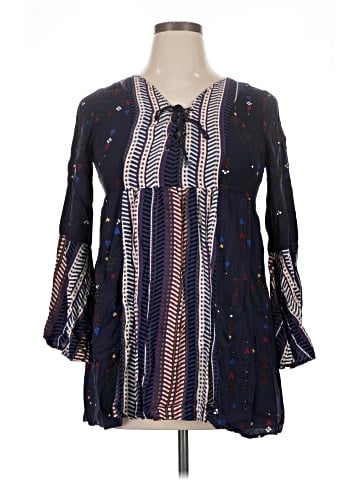 Umgee 3/4 Sleeve Blouse (view 1)