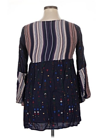 Umgee 3/4 Sleeve Blouse (view 2)