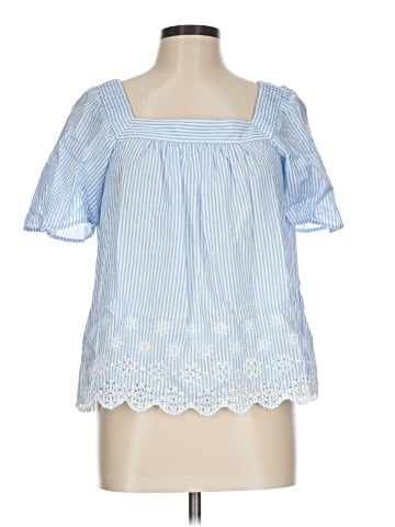 Ann Taylor LOFT Short Sleeve Blouse (view 1)