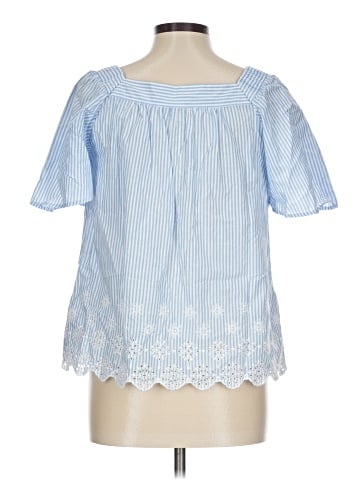 Ann Taylor LOFT Short Sleeve Blouse (view 2)