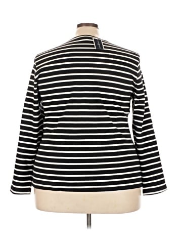 Karen Scott Long Sleeve Top (view 2)