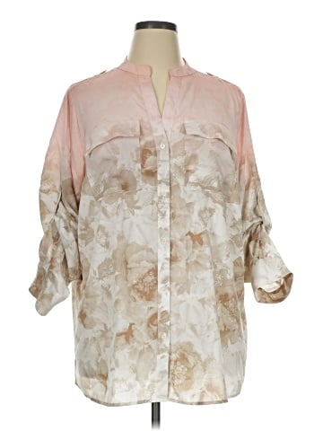 Calvin Klein 3/4 Sleeve Blouse (view 1)