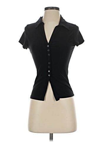 575 Denim Sleeveless Button-Down Shirt (view 1)