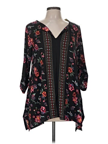 Roper 3/4 Sleeve Blouse (view 1)