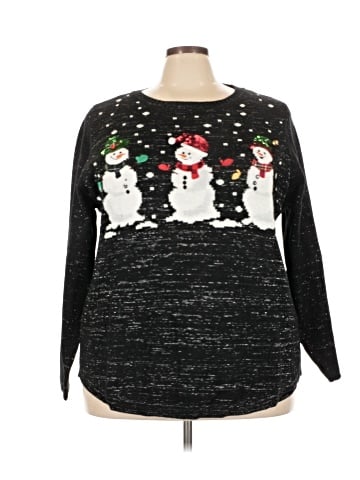 Karen Scott Pullover Sweater (view 1)