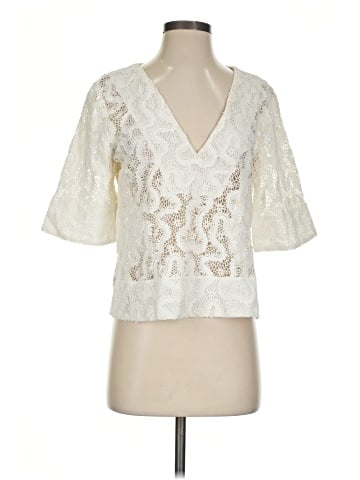 A.L.C. 3/4 Sleeve Blouse (view 1)