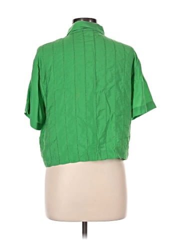 Jason Wu Short Sleeve Button-Down Shirt (view 2)