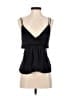 Express 100% Polyester Black Sleeveless Blouse Size S - photo 1